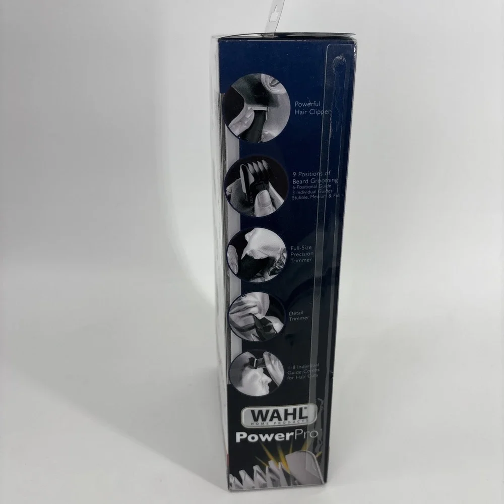 Wahl Power Pro Clipper Trimmer and Detailer 20 Piece Corded Hair Beard Haircut